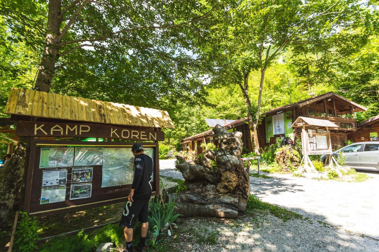 Kamp Koren Кобарид Экстерьер фото